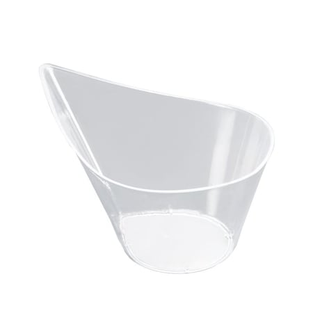 Smarty Had A Party 4.375" Clear Teardrop Disposable Plastic Cups (288 Cups), 288PK 2625-CASE